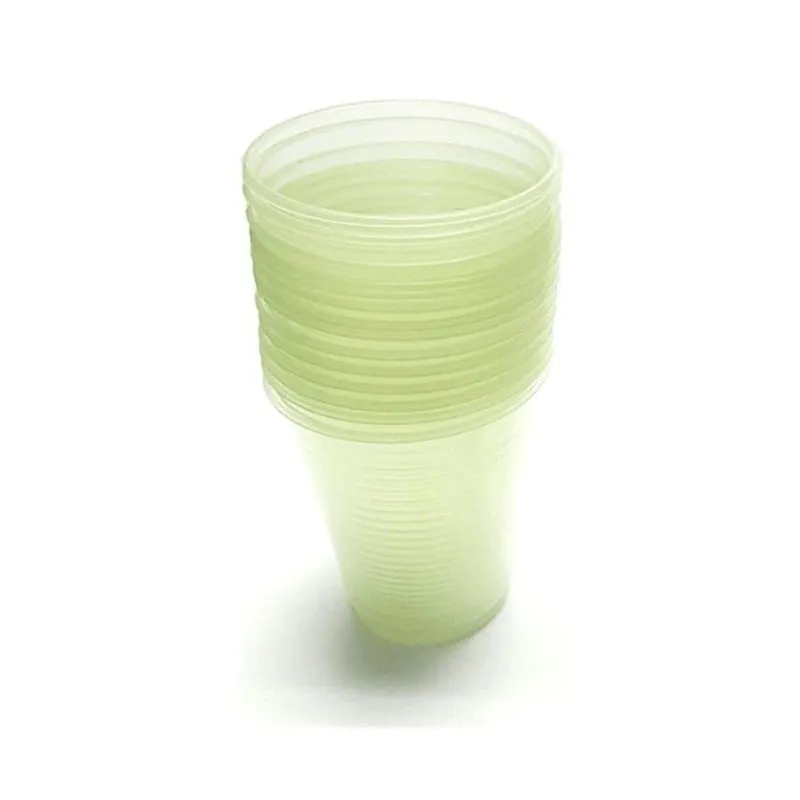 500un Copo Descartável Plástico Biodegradável Pp 300ml