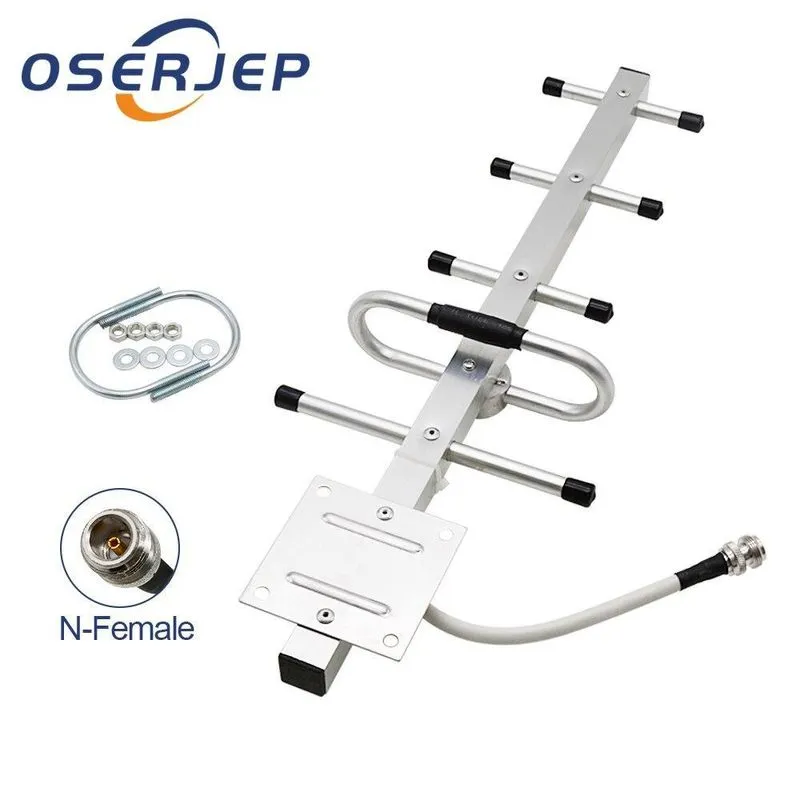 Antena Externa Para Repetidor Yagi 8dbi 2g 3g 850 960 Mhz