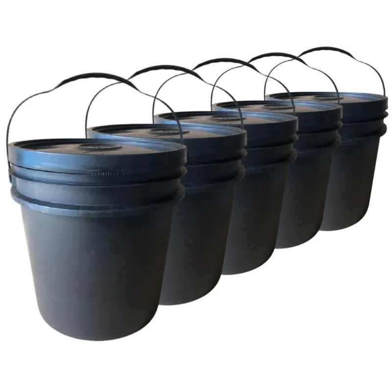 Balde Descarte De Produtos 3l Retangular Com Tampa - 10 Pçs