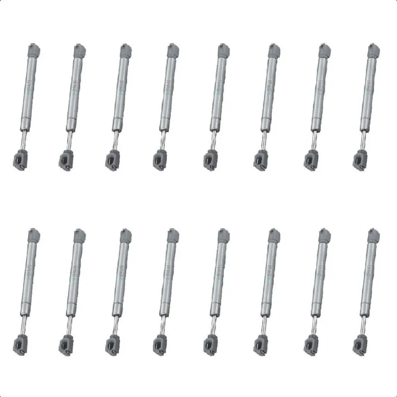 16 Amortecedor Porta Armário Pistão Gás 80N Capacidade 8Kg