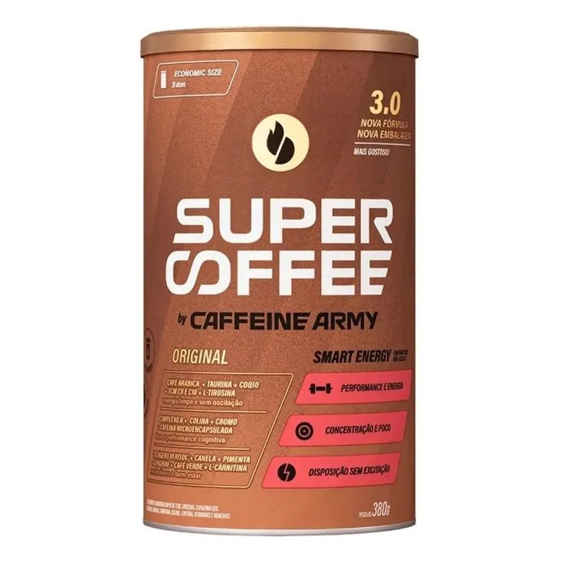 Suplemento En Pó Caffeinarmy Cafeína Sabor X 380g