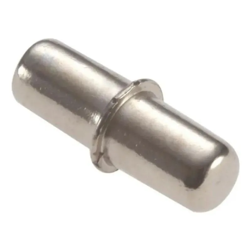 3x Suporte Pitão Pino Prateleira Borne 5mm Niquelado - 100 P
