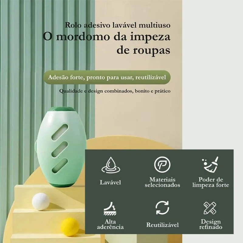 Removedor De Pelos Reutilizavel Ferramenta Limpeza De Pó