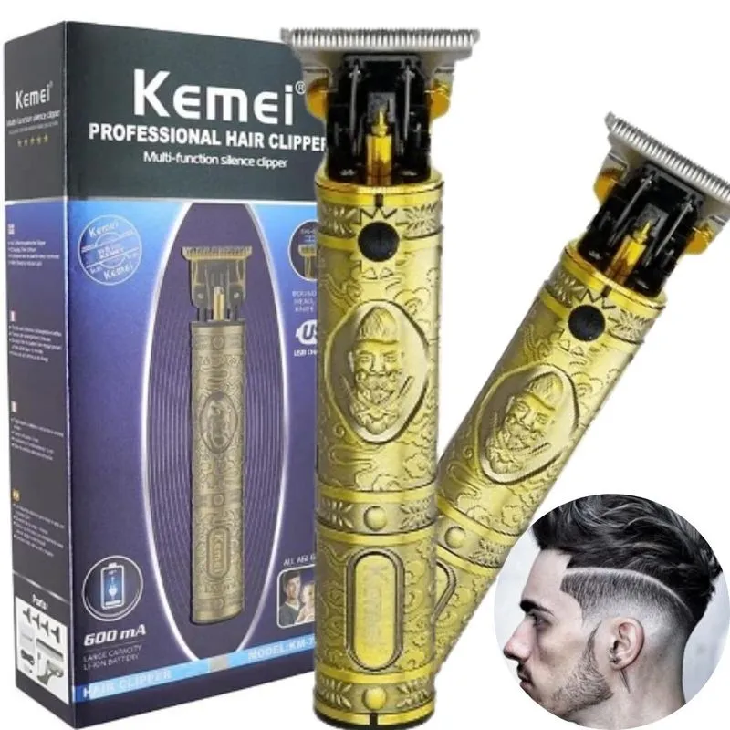 Aparador De Pelo Kmei 1974 Silencioso E Leve Para Uso Diário