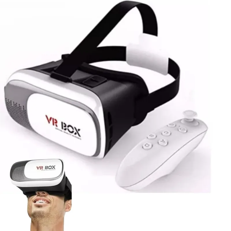Vr Box Para Jogos 3d Com Com Sensor De Movimento