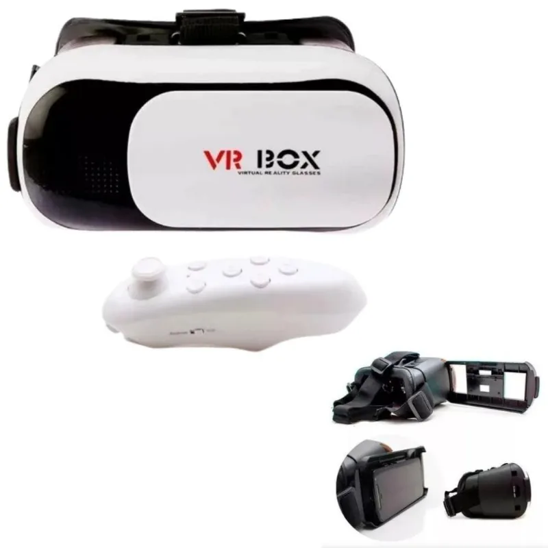 Óculos De Realidade Virtual Premium Para Jogos 3d