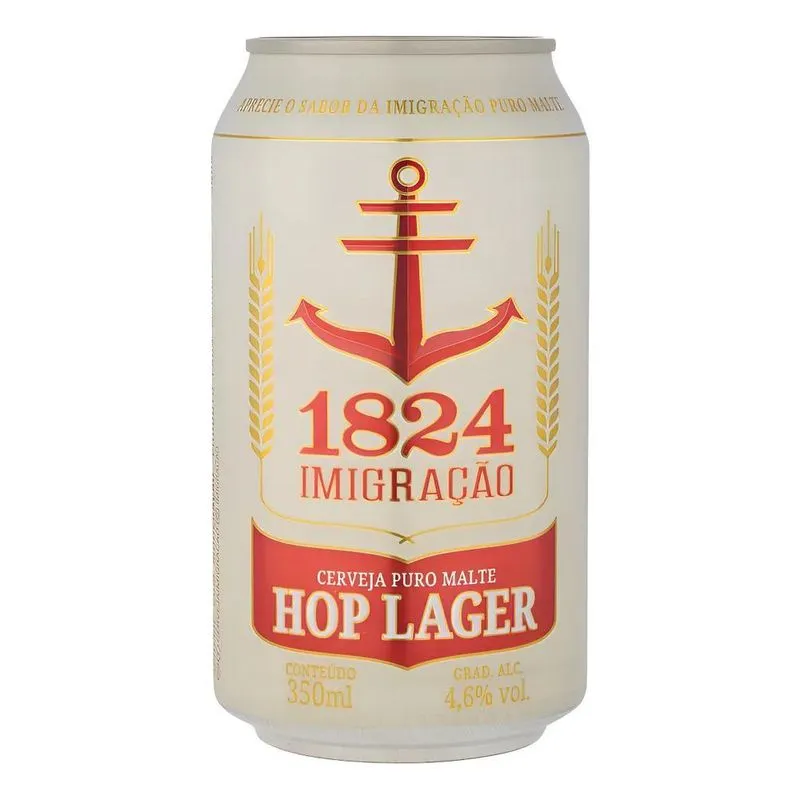 5x Cerveja Hop Lager 350ml Imigração