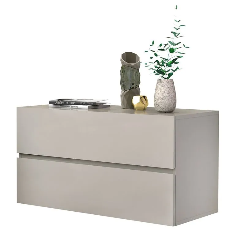 Mesa de cabeceira suspensa eros 60 Off White