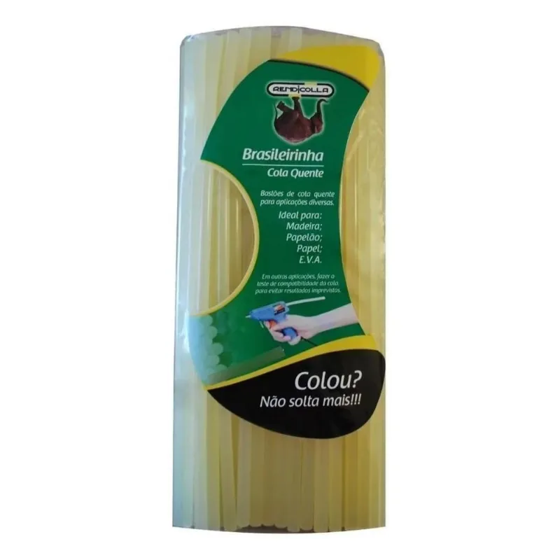 Refil Cola Quente Bastão Brasileirinha Grossa Martelinho 1kg
