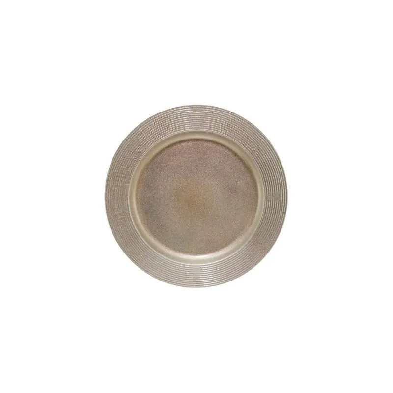 Sousplat Disco Bronze Mimo Sp13717