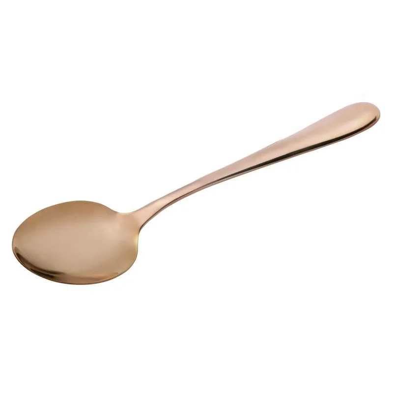 Jogo 6 Colheres De Mesa Bronze Sophia - Ats03c