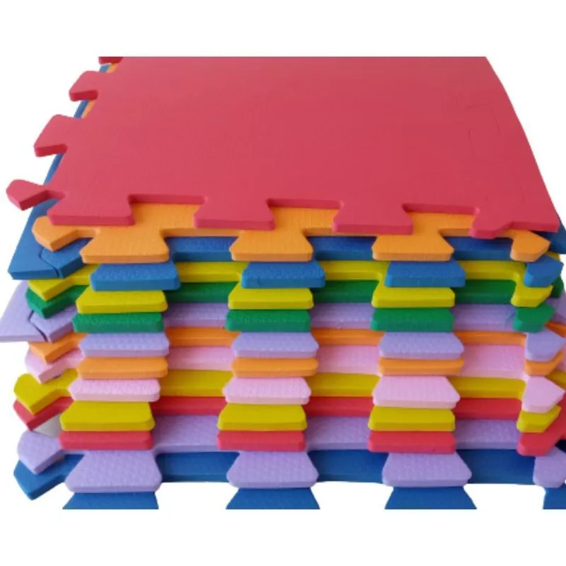 Tatame Eva 50x50x10m Kit Com 20 Peças Com Bordas .