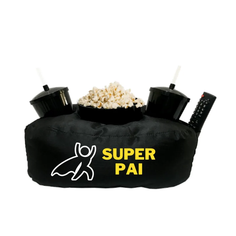 Almofada Porta Pipoca Super Pai