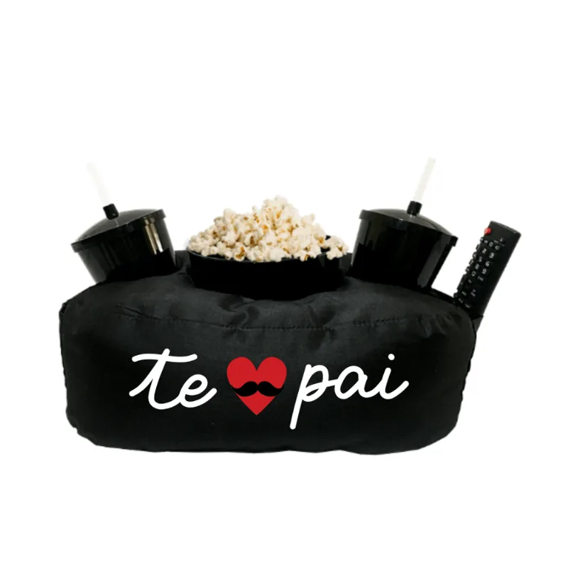 Almofada Porta Pipoca Te Amo Pai