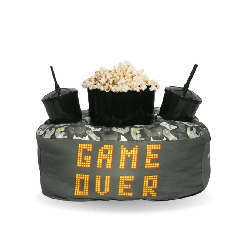 Almofada Porta Pipoca Game Over