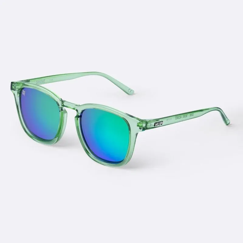 Óculos hupi Shine Transparente - Lente Verde