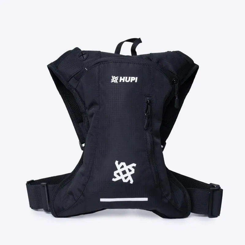 Mochila de Hidratação hupi huwe Lite Preto com Refil