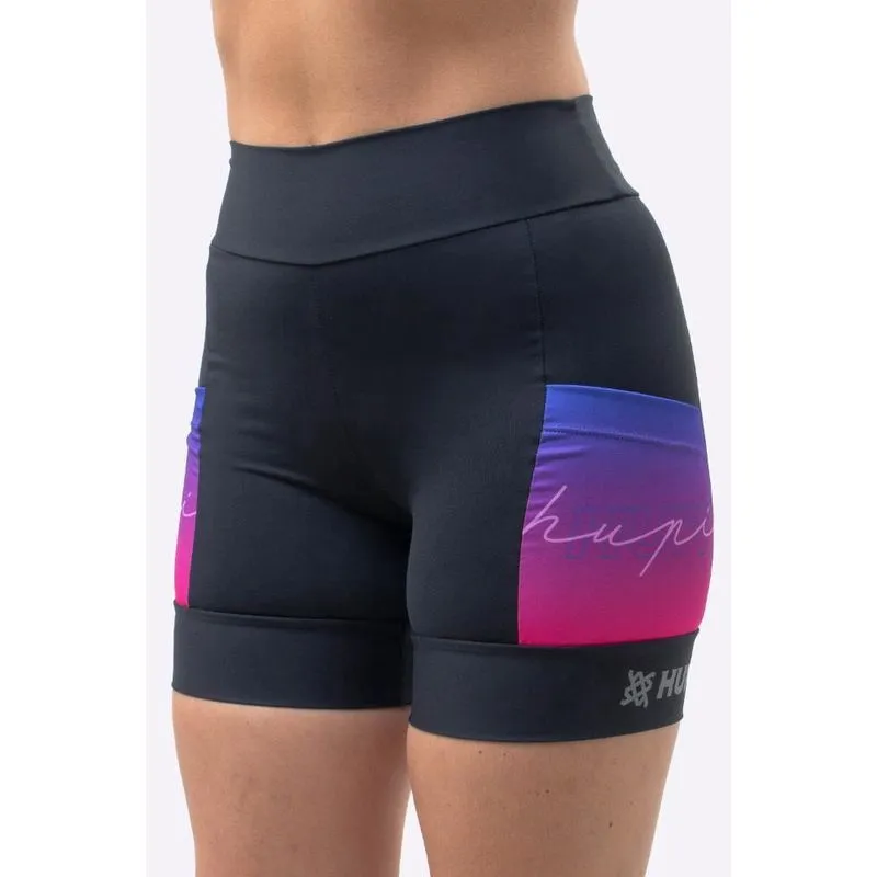 Bermuda Compressão Feminina hupi Run Curta Colors Roxo