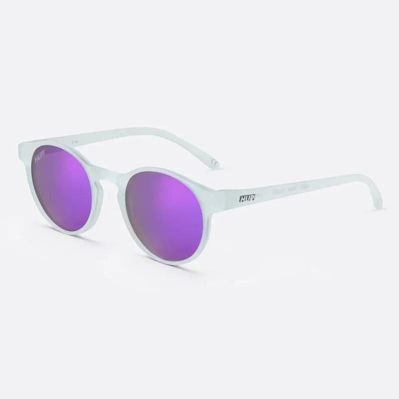 Óculos hupi Fly Cristal - Lente Roxo Espelhado