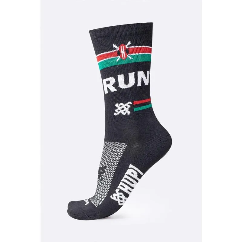 Meia hupi Run Quênia Preta