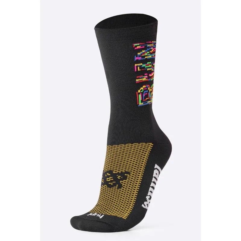 Meia hupi Run Colors Preto