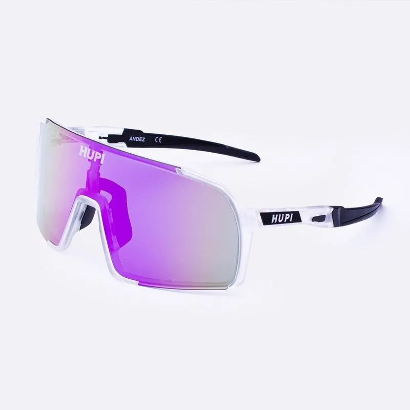 Óculos hupi Andez Cristal - Lente Roxo