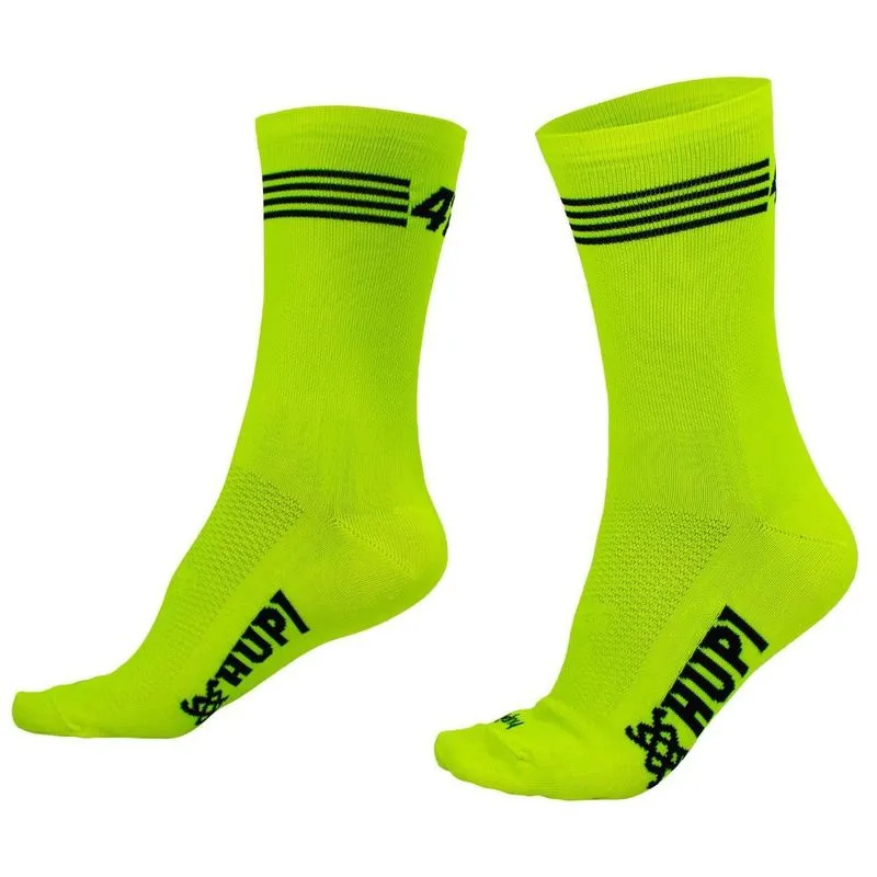 Meia hupi 42k Split Amarelo Neon