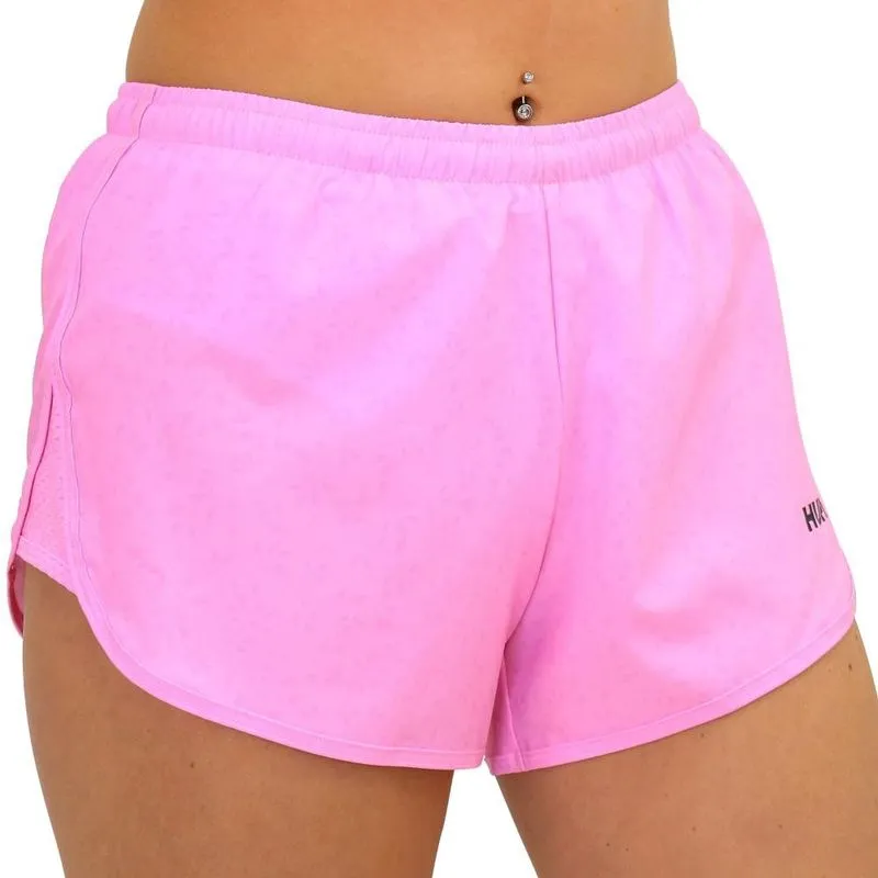 Shorts Feminino Hupi Bali Rosa para Corrida Beach Tennis com Forro