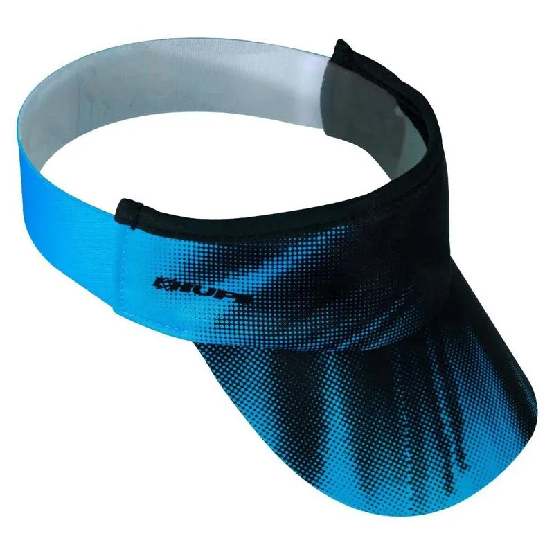 Viseira para Corrida hupi Tuna Azul e Preto