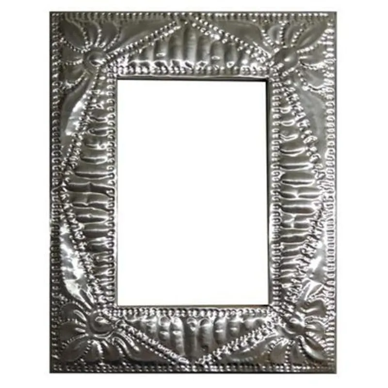 Porta Retrato Folha De Alumínio Lótus - 20x25cm