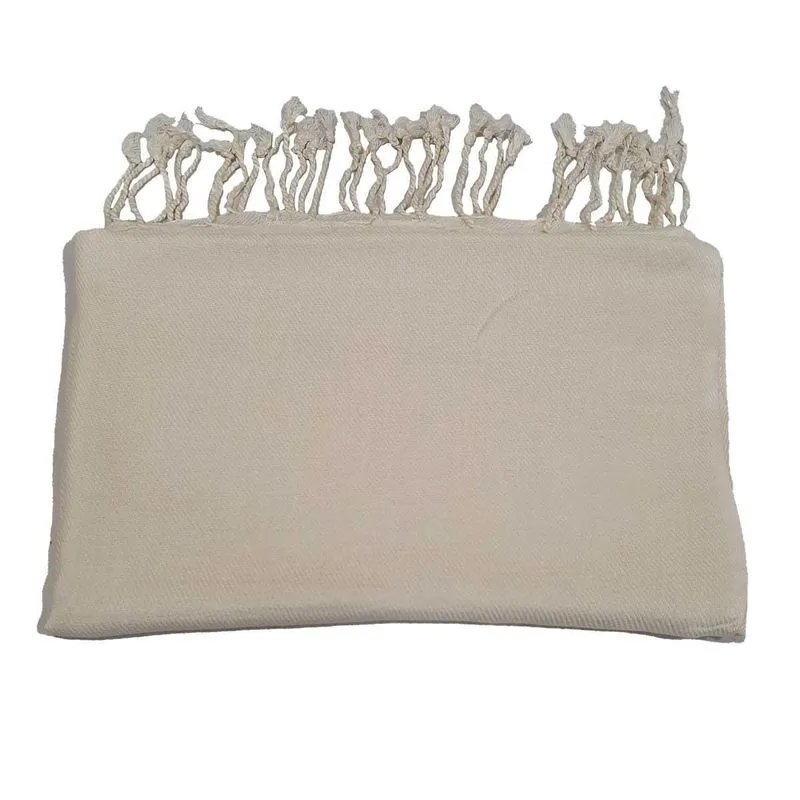 Echarpe Lisa 100% Viscose Off White 70cmx180cm