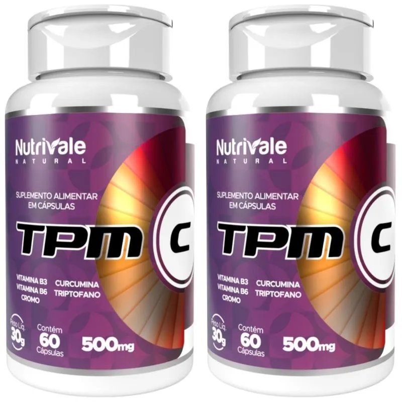 Kit 2x TPM-C - 60 Cápsulas - Nutrivale