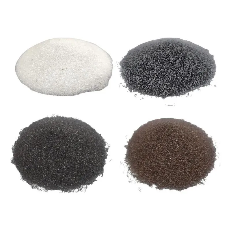 3x Kit Abrasivos 4 Em 1 - 1kg Cada Tipo - Vidro, Aço, Alumín
