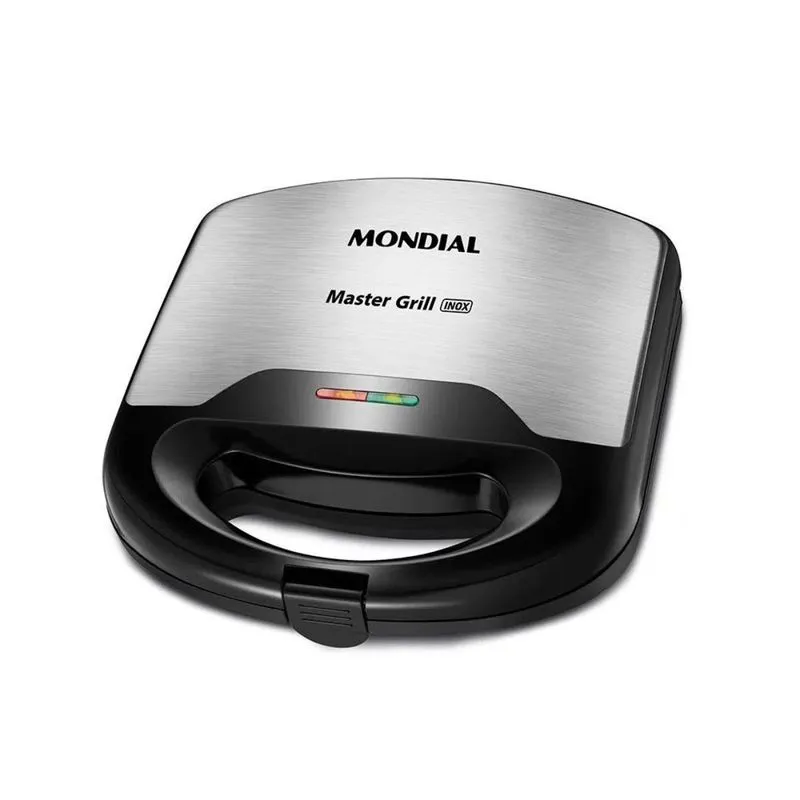 Sanduicheira Master Grill S-20 Inox 750w- Grelha E Sanduíche