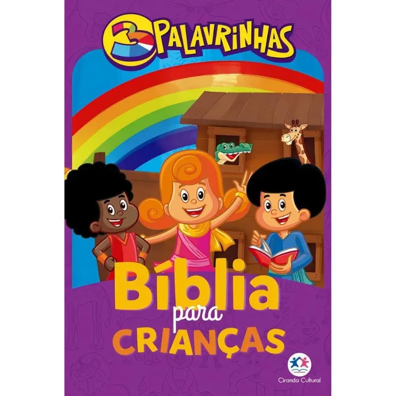 3x Bíblia Para Crianças, De Ciranda Cultural. Série Bíblia P