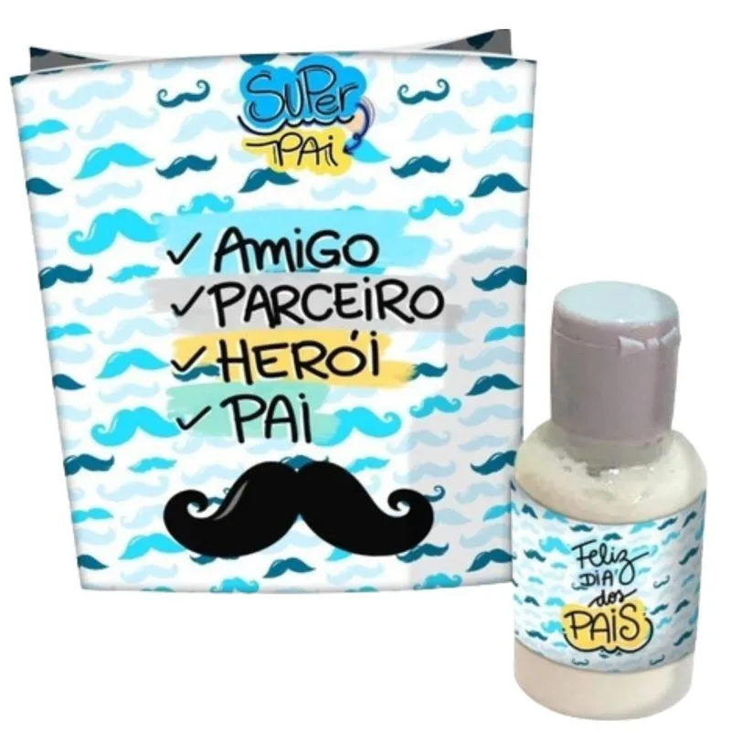10 Sacolinhas Dia Dos Pais Com Pós Barba - Bigode