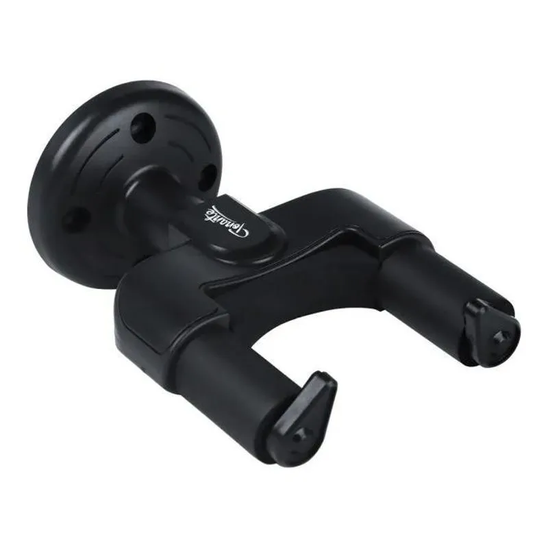 Suporte Parede Para Violão Guitarra Com Trava Cor Preto