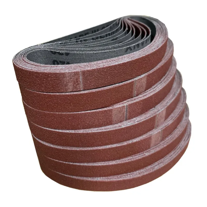 Cinta Lixa 330x12 Grão 80 Cutelaria Metal Lixadeira Kit 20Un
