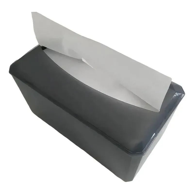 3x Trilha Dispenser Toalheiro Interfolha Balcão Cor Preto