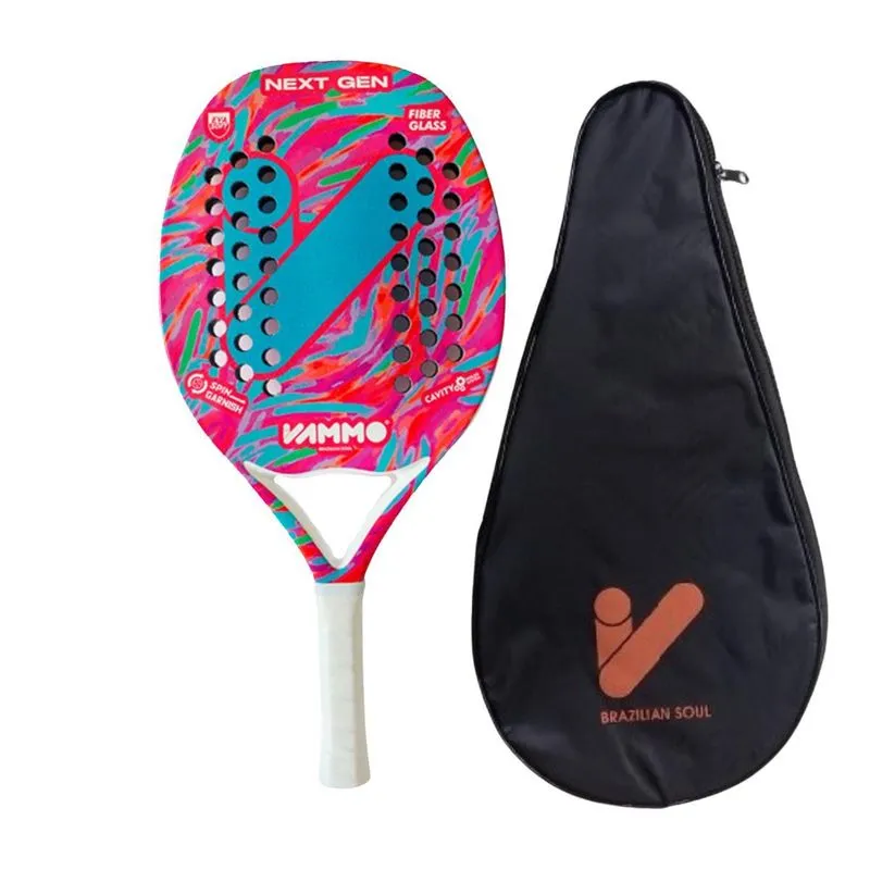 Raquete De Beach Tennis Vammo Next Gen Rosa