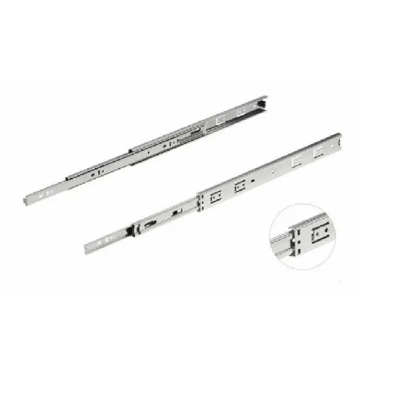 Corrediça Telescopica Push Open 450Mm 45Kg Hardt