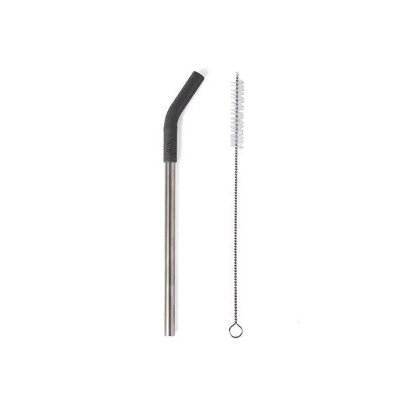 Eco Canudo Turquesa Pacco Em Inox