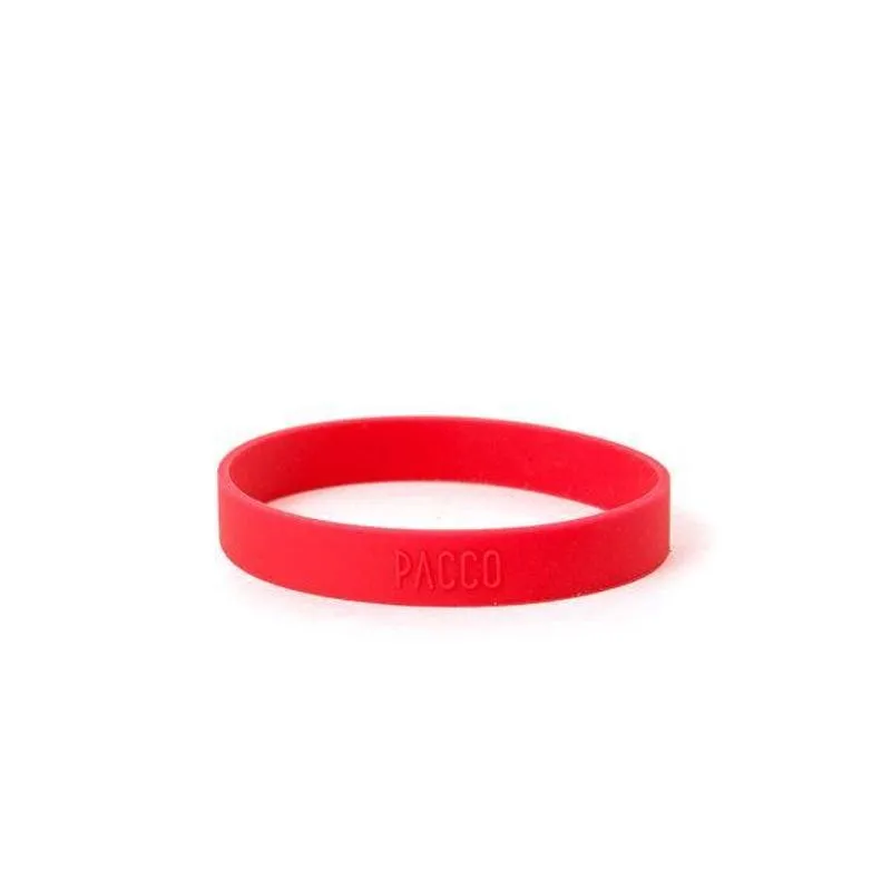 Anel De Silicone Pacco - Vermelha