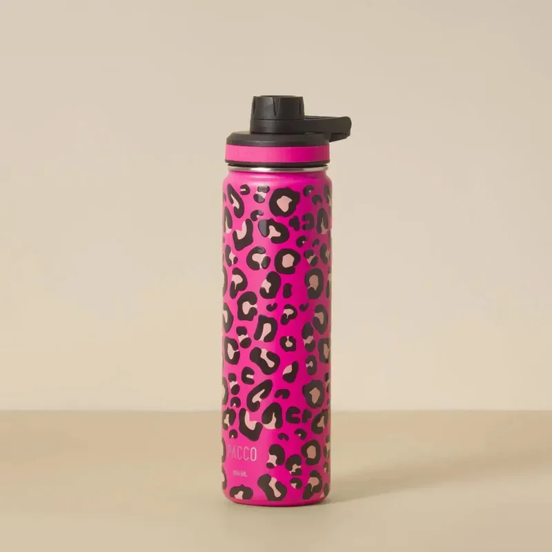 Garrafa Térmica Hydra V2 650ml Leopard Pink