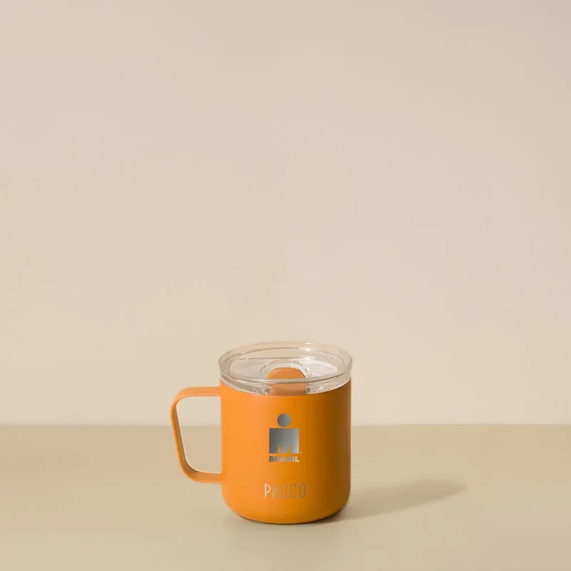 Caneca Térmica Fokus IRONMAN 295ml Caramelo