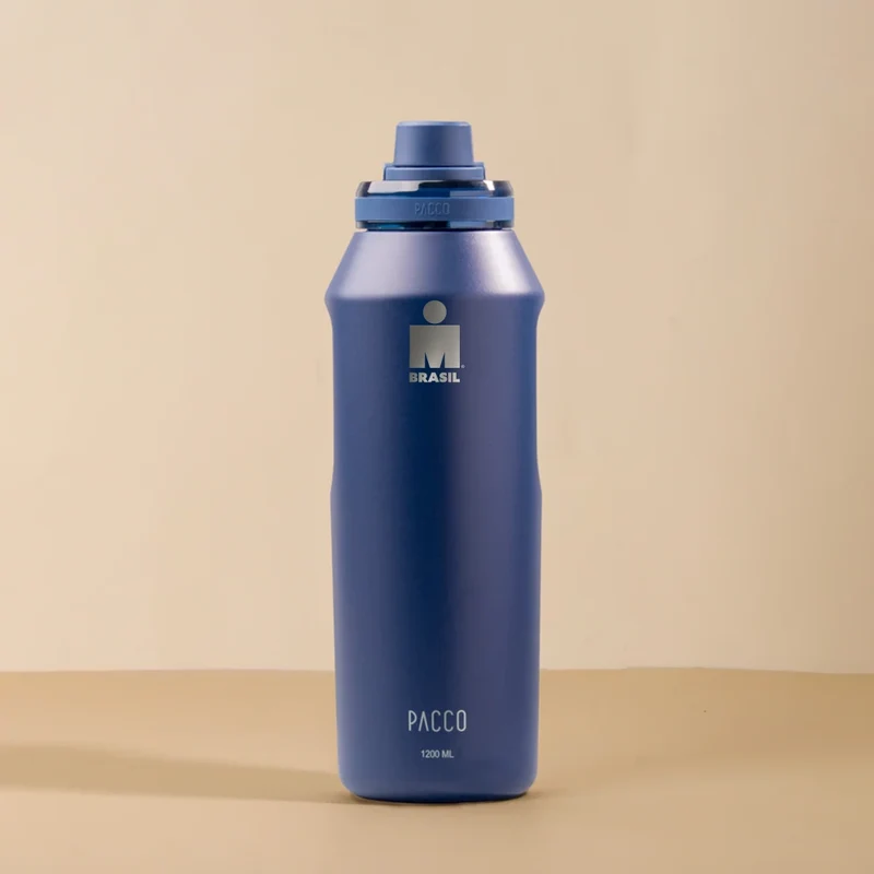 Garrafa Térmica Vyta IRONMAN 1200ml Marinho