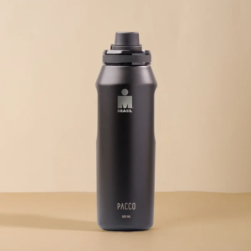 Garrafa Térmica Vyta IRONMAN 950ml Preto