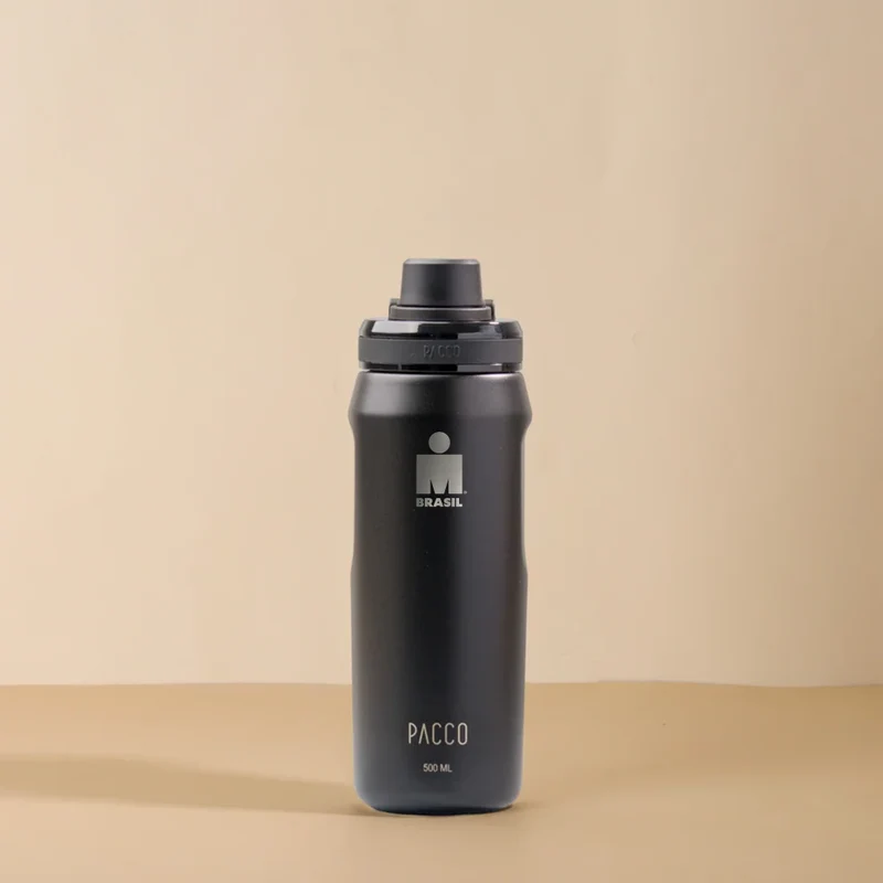 Garrafa Térmica VYTA IRONMAN 500ml Preto