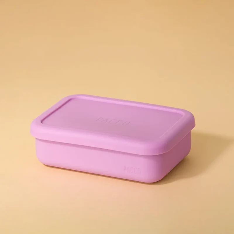 Lunch Box em Silicone Lilás