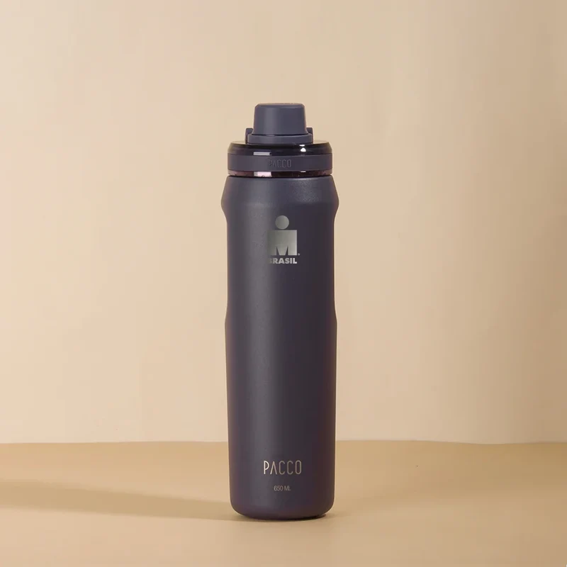 Garrafa Térmica Vyta IRONMAN 650ml Açaí